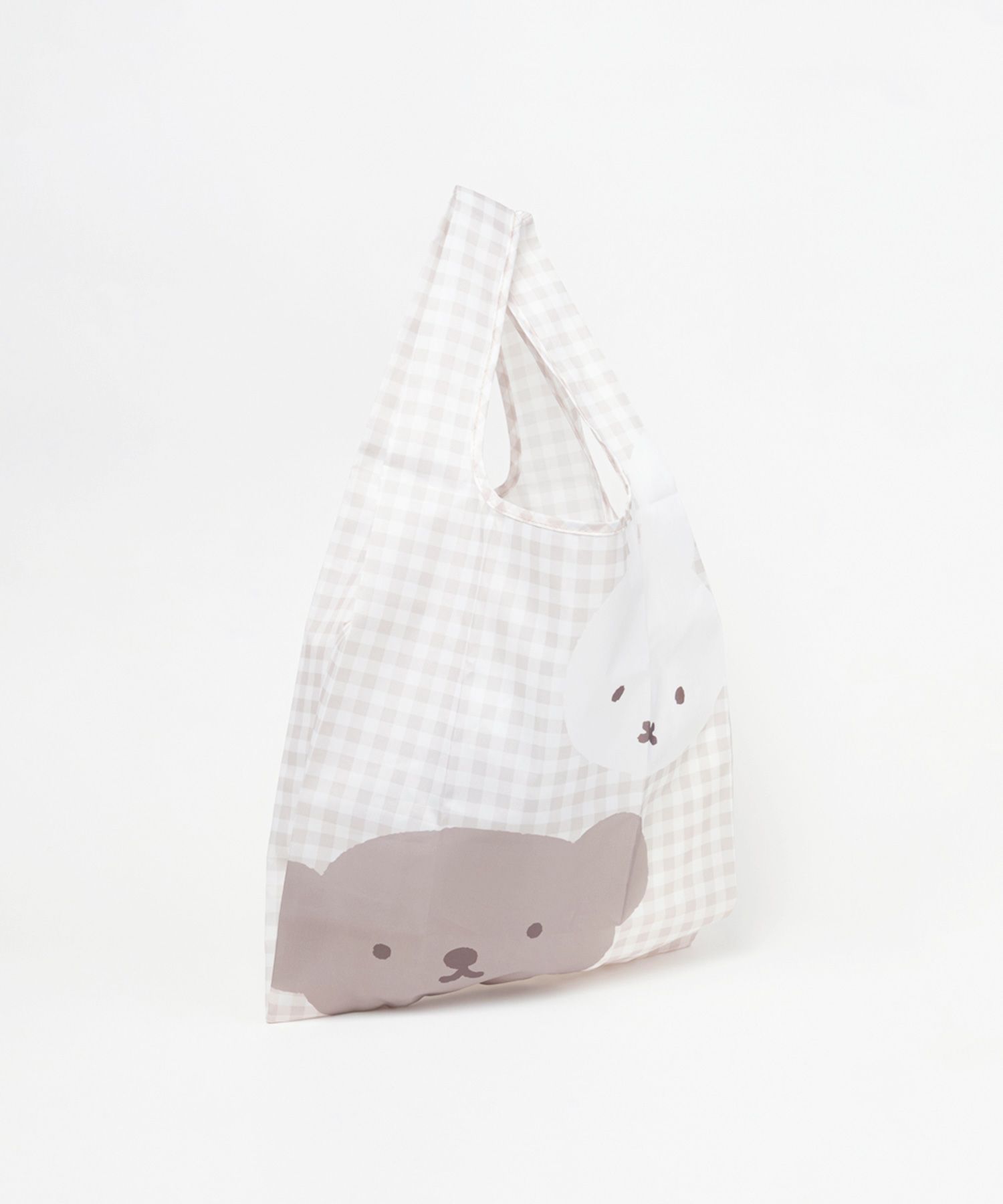 ミッフィー BRUNA PLAID ショッピングバッグ