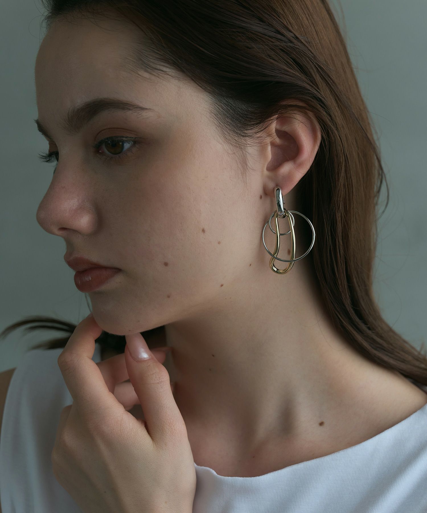 マルチウェイメタルパーツピアス【MUK lucenzio】