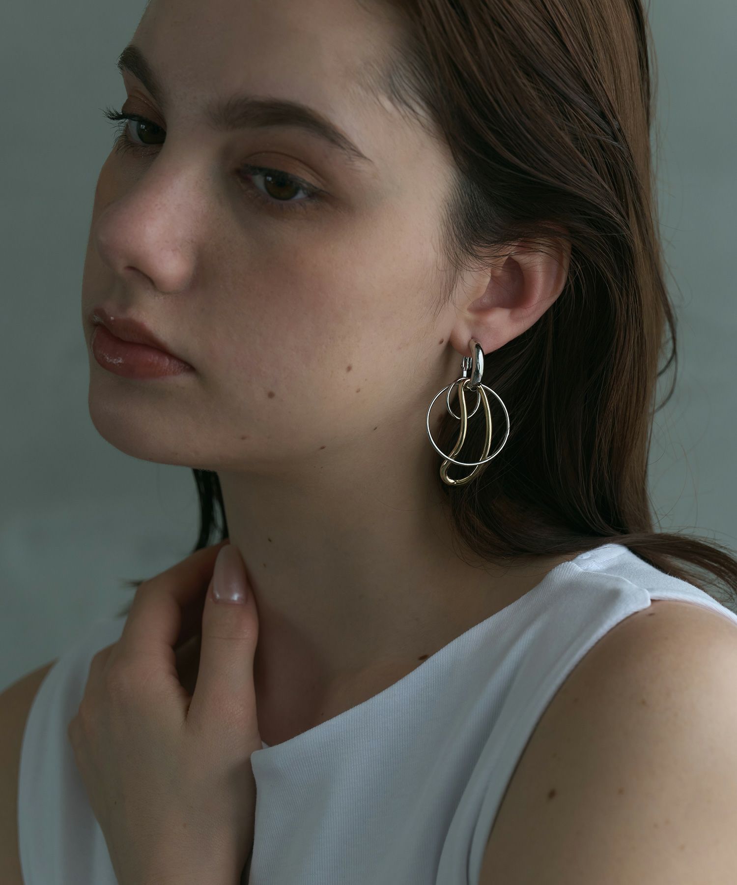 マルチウェイメタルパーツピアス【MUK lucenzio】