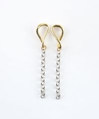 ドロップメタル×チェーンピアス【MUK lucenzio】