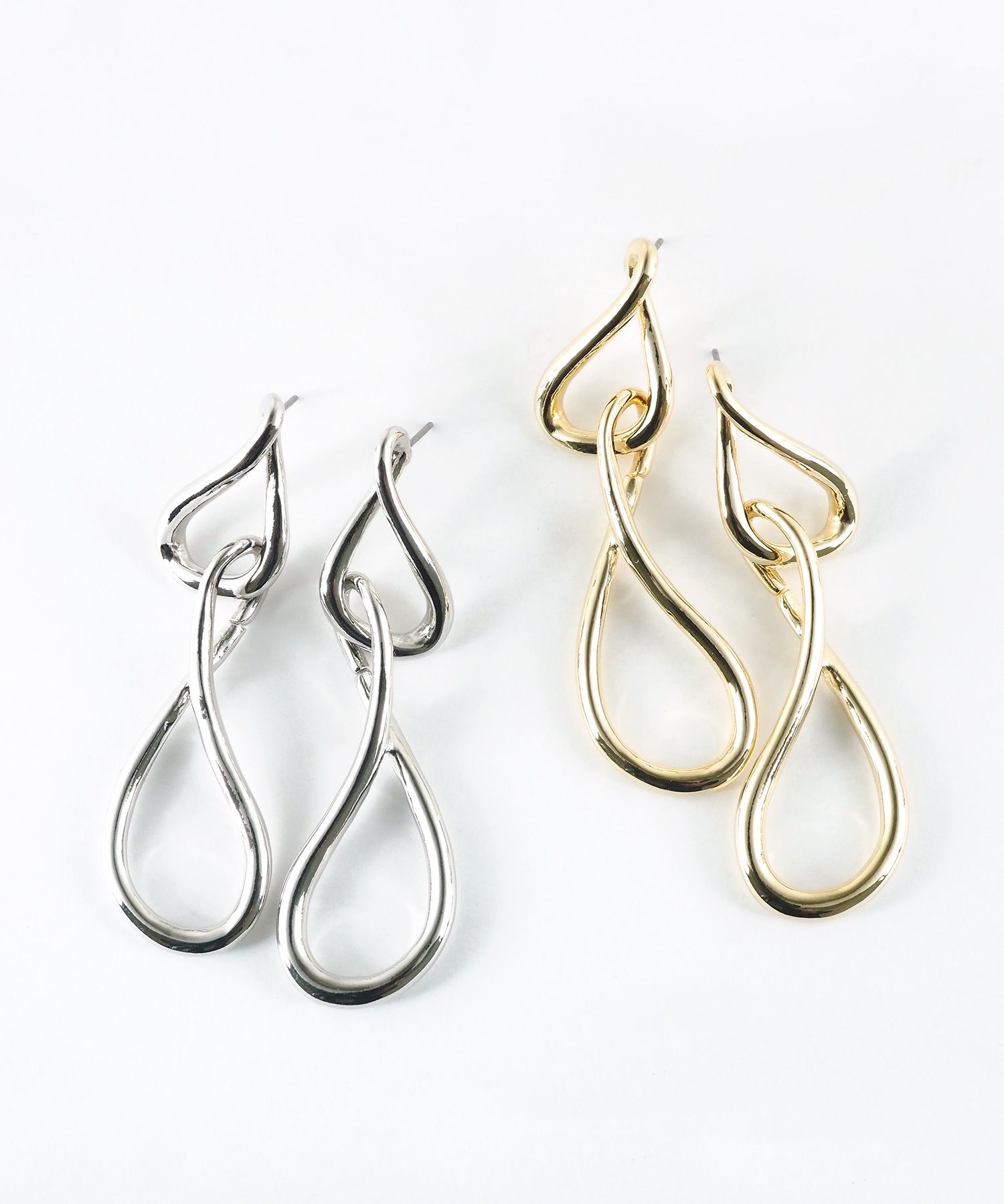 ドロップメタルボリュームピアス【MUK lucenzio】