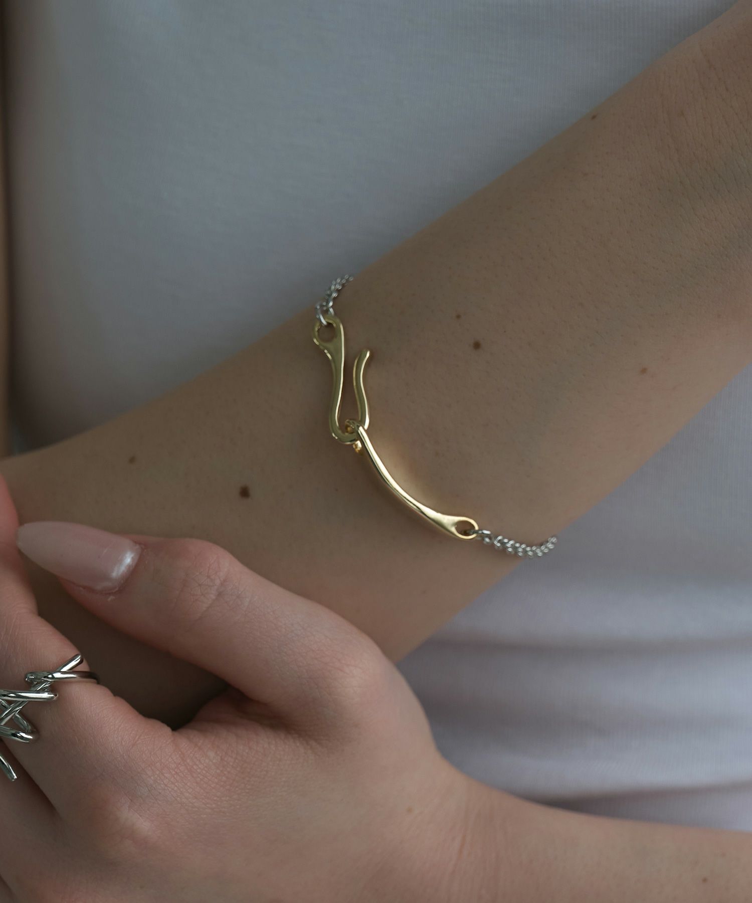 フックチェーンブレスレット【MUK lucenzio】