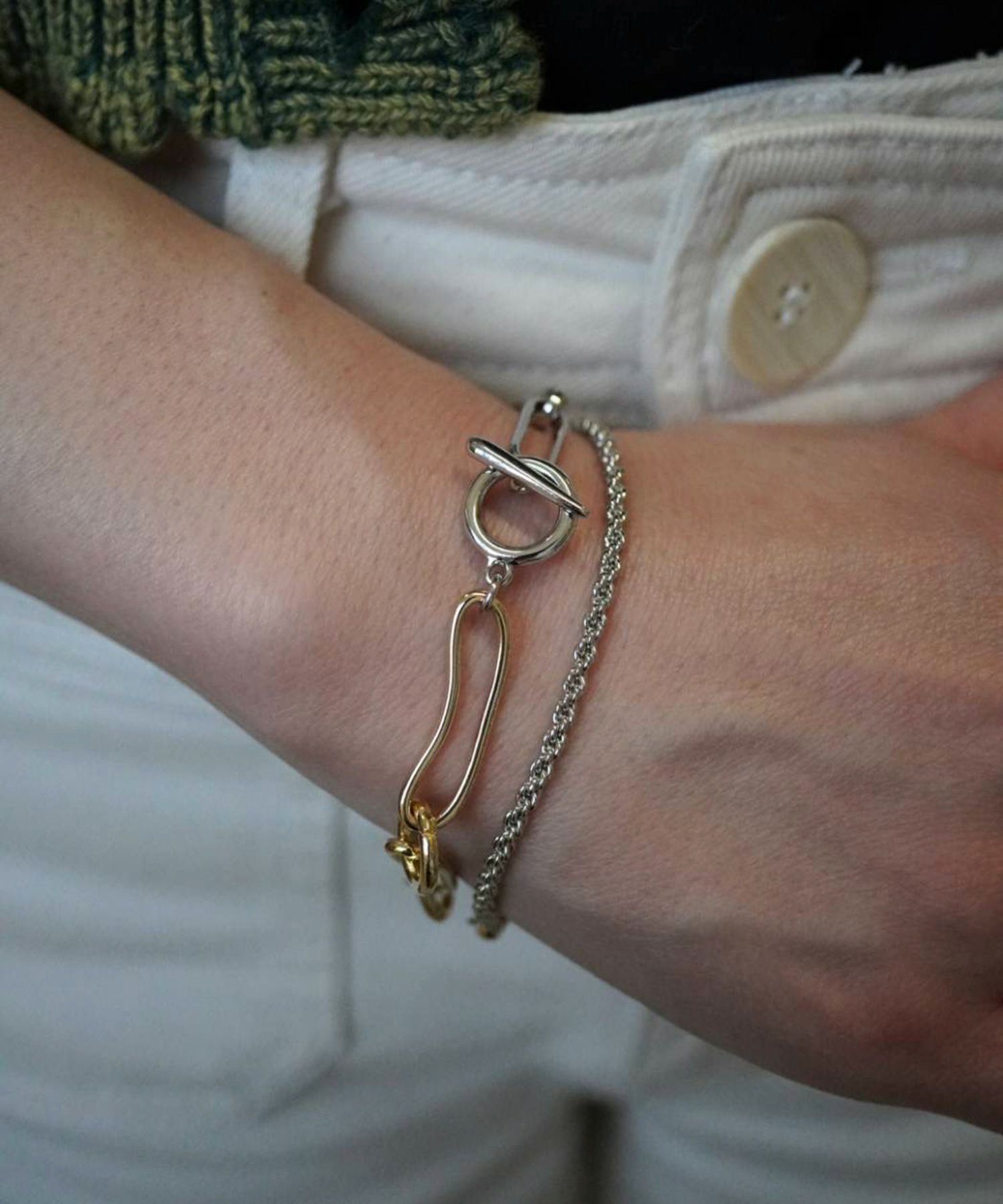 フックチェーンブレスレット【MUK lucenzio】