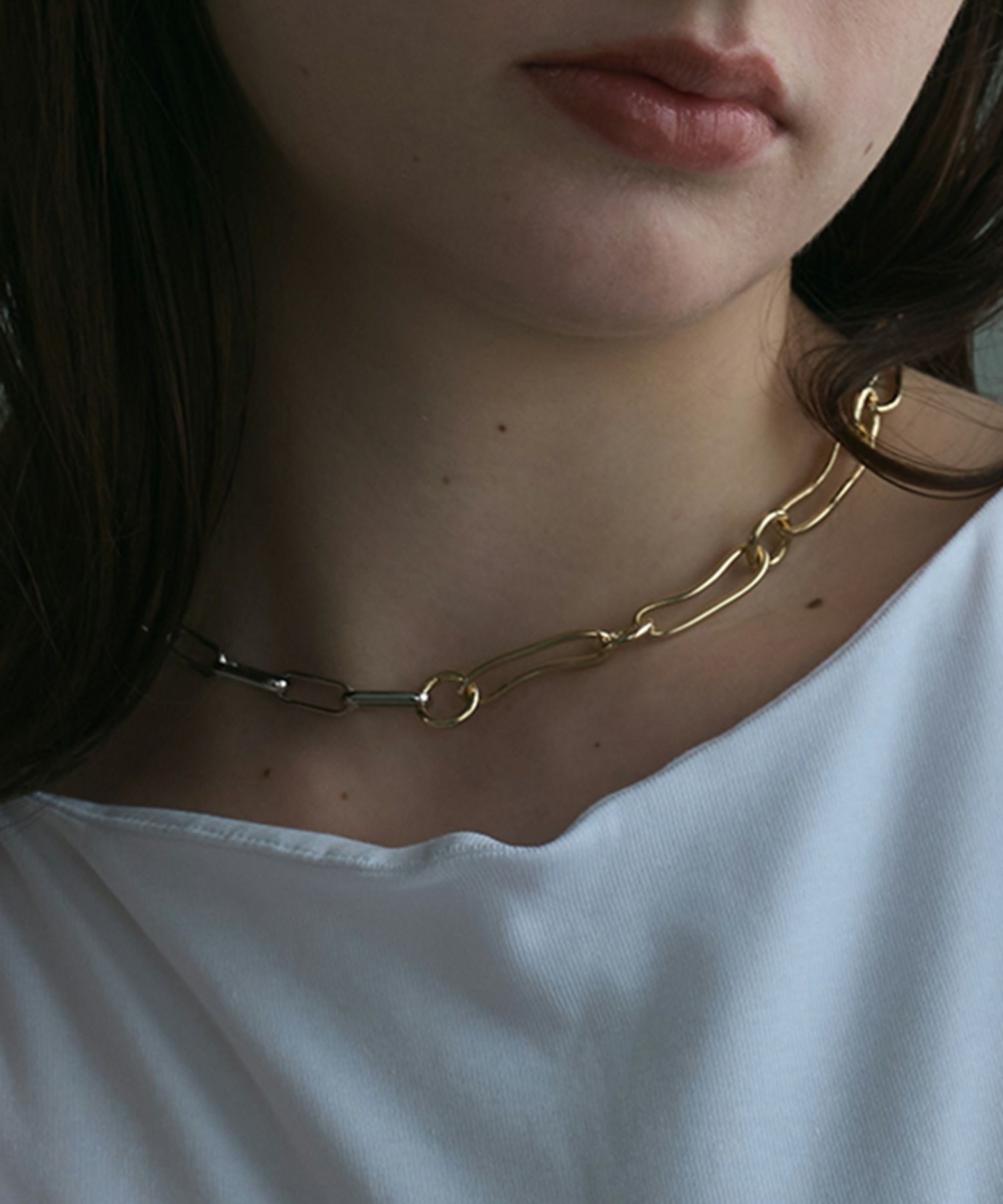 2パターンチェーンネックレス【MUK lucenzio】