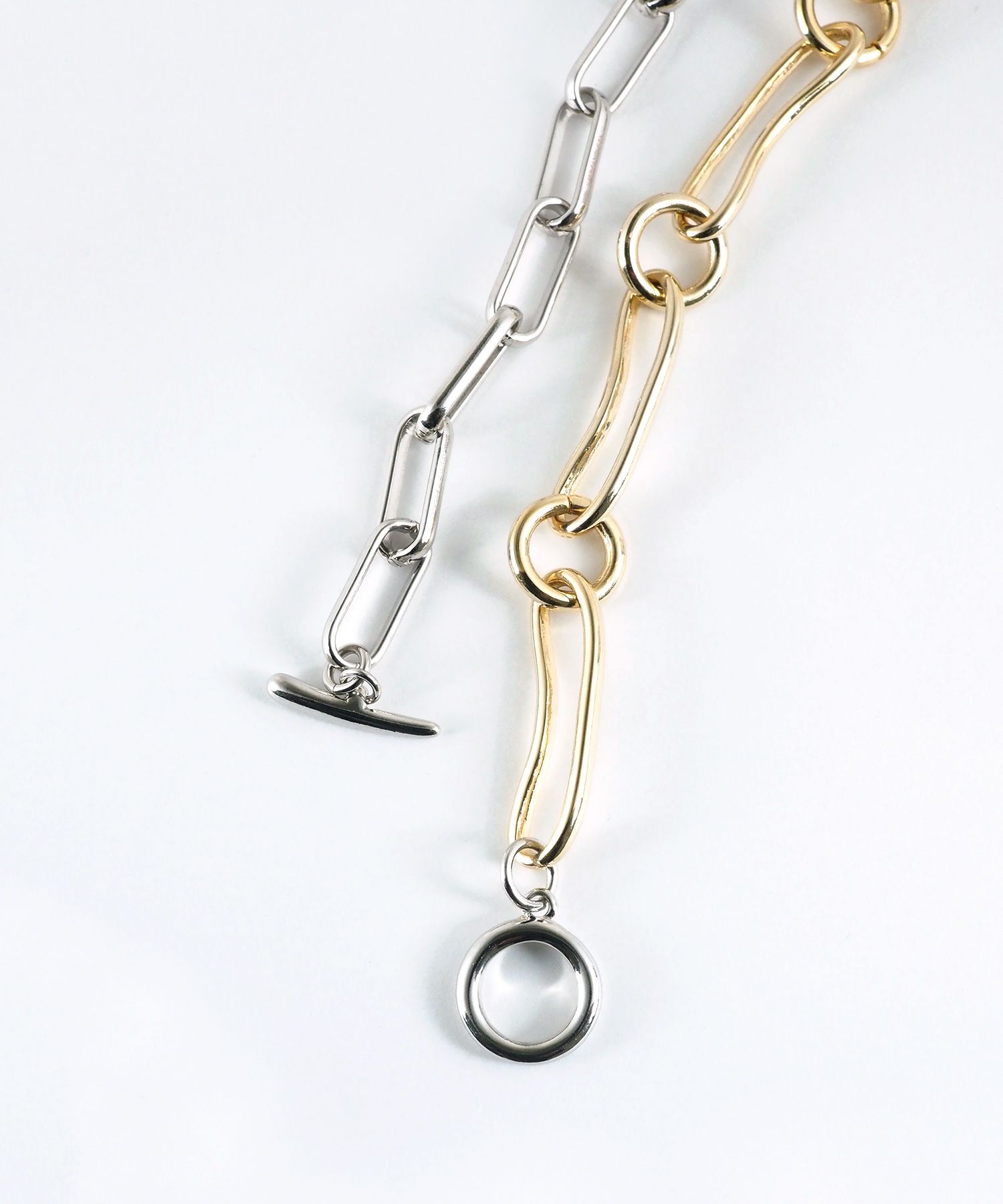 2パターンチェーンネックレス【MUK lucenzio】