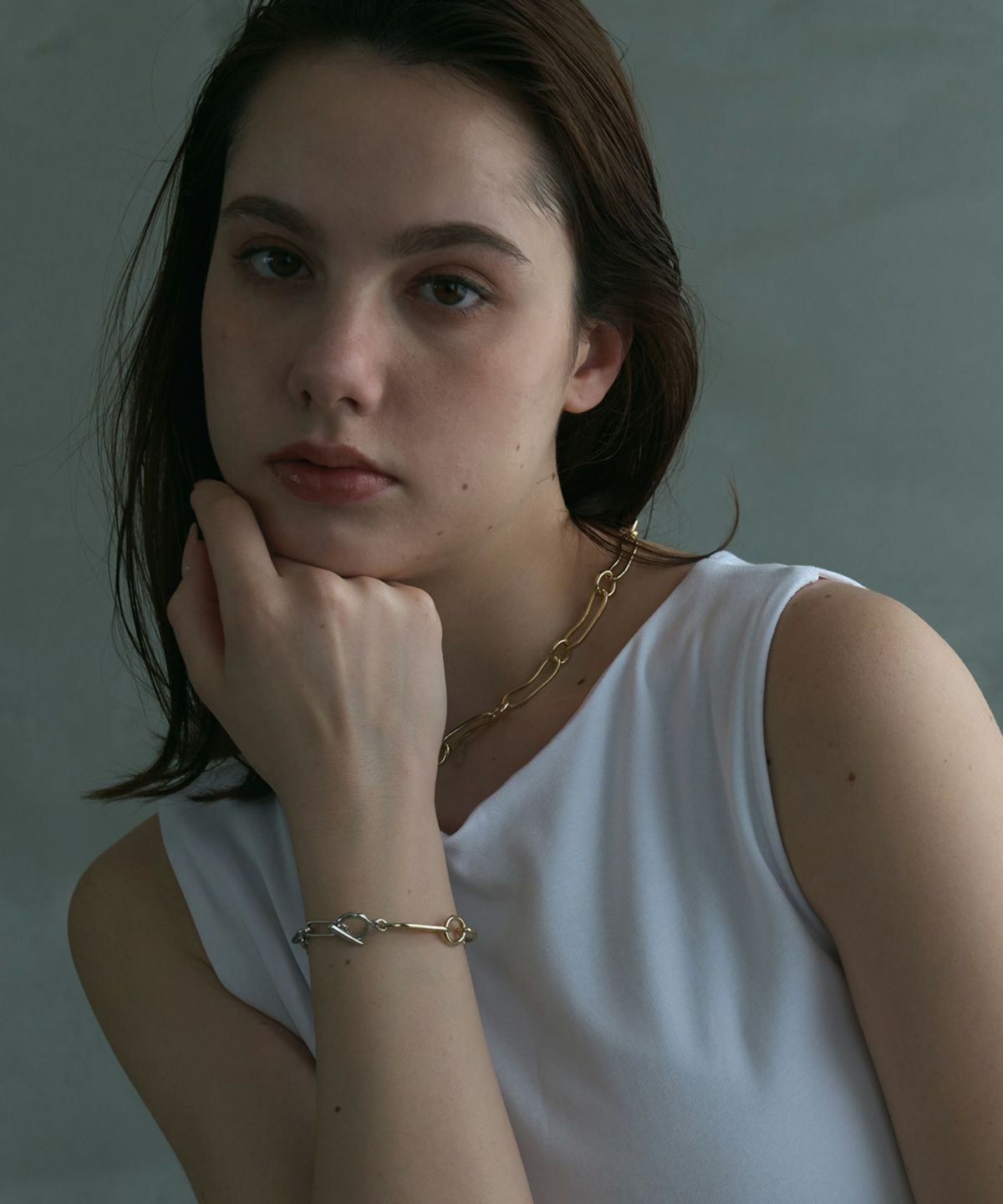 2パターンチェーンネックレス【MUK lucenzio】