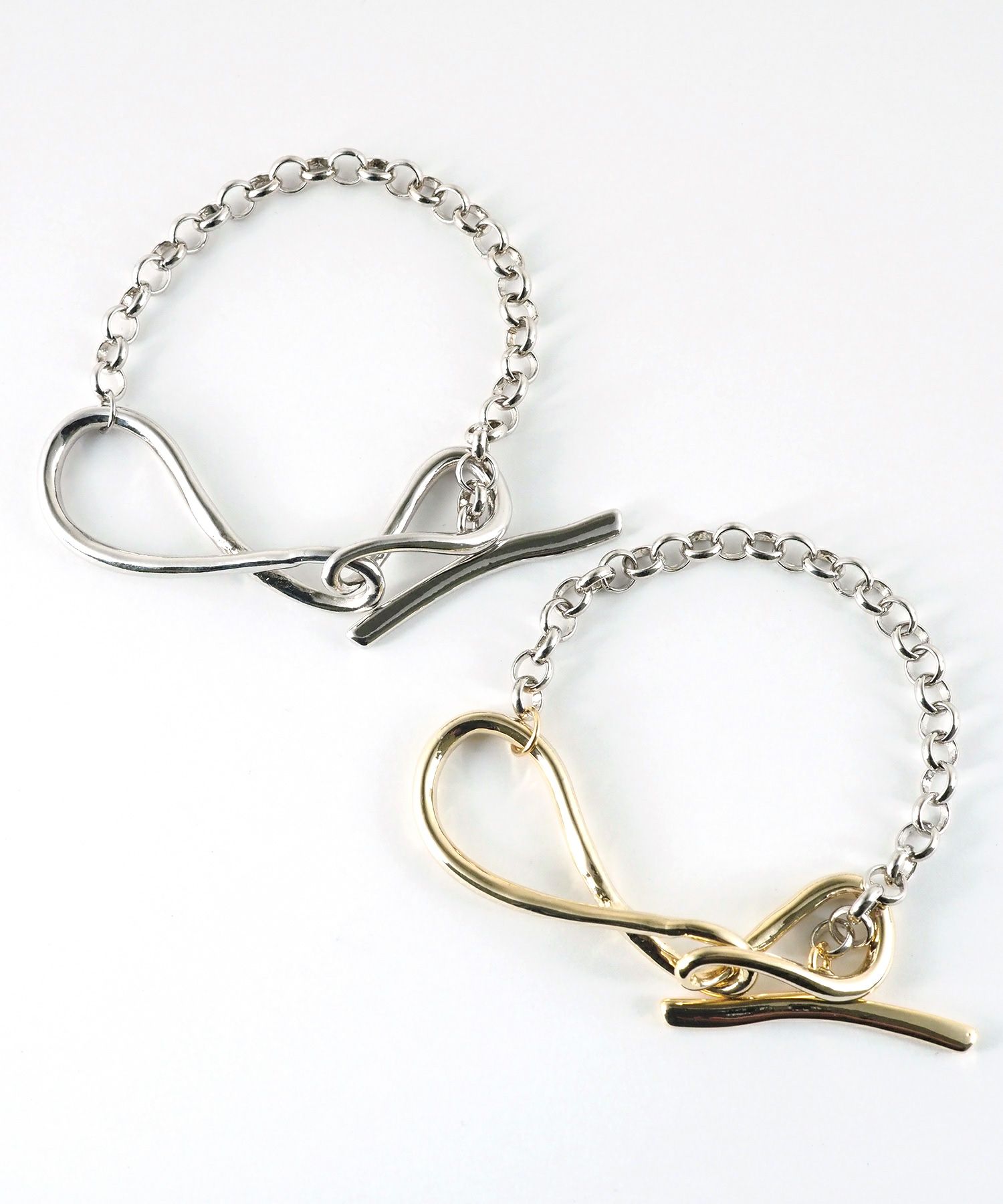 ドロップメタル×チェーンブレスレット【MUK lucenzio】