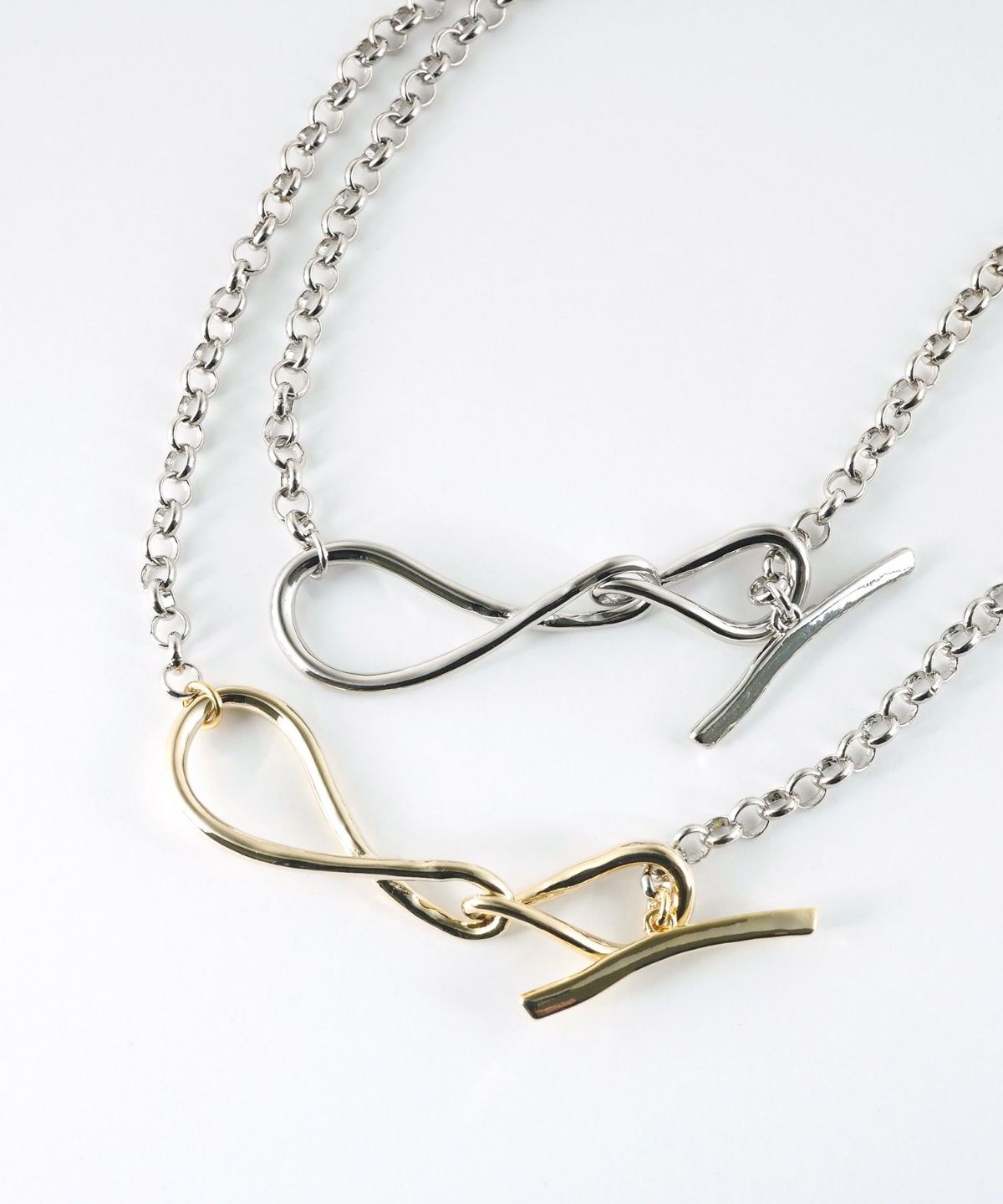 ドロップメタル×チェーンネックレス【MUK lucenzio】