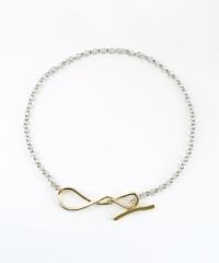 ドロップメタル×チェーンネックレス【MUK lucenzio】