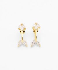 バックキャッチリンクチタンポストピアス