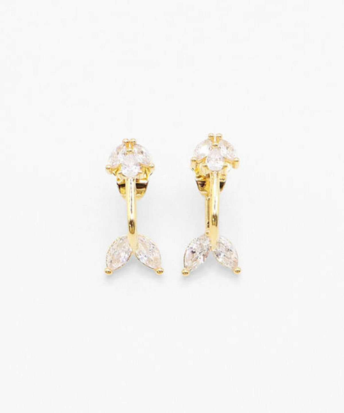 バックキャッチリンクチタンポストピアス