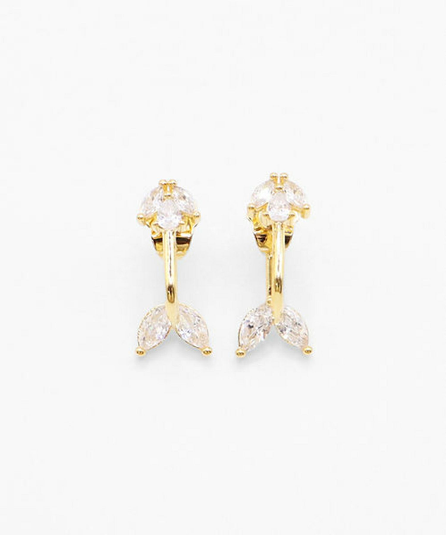 バックキャッチリンクチタンポストピアス