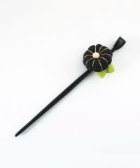 ちりめん花かんざし