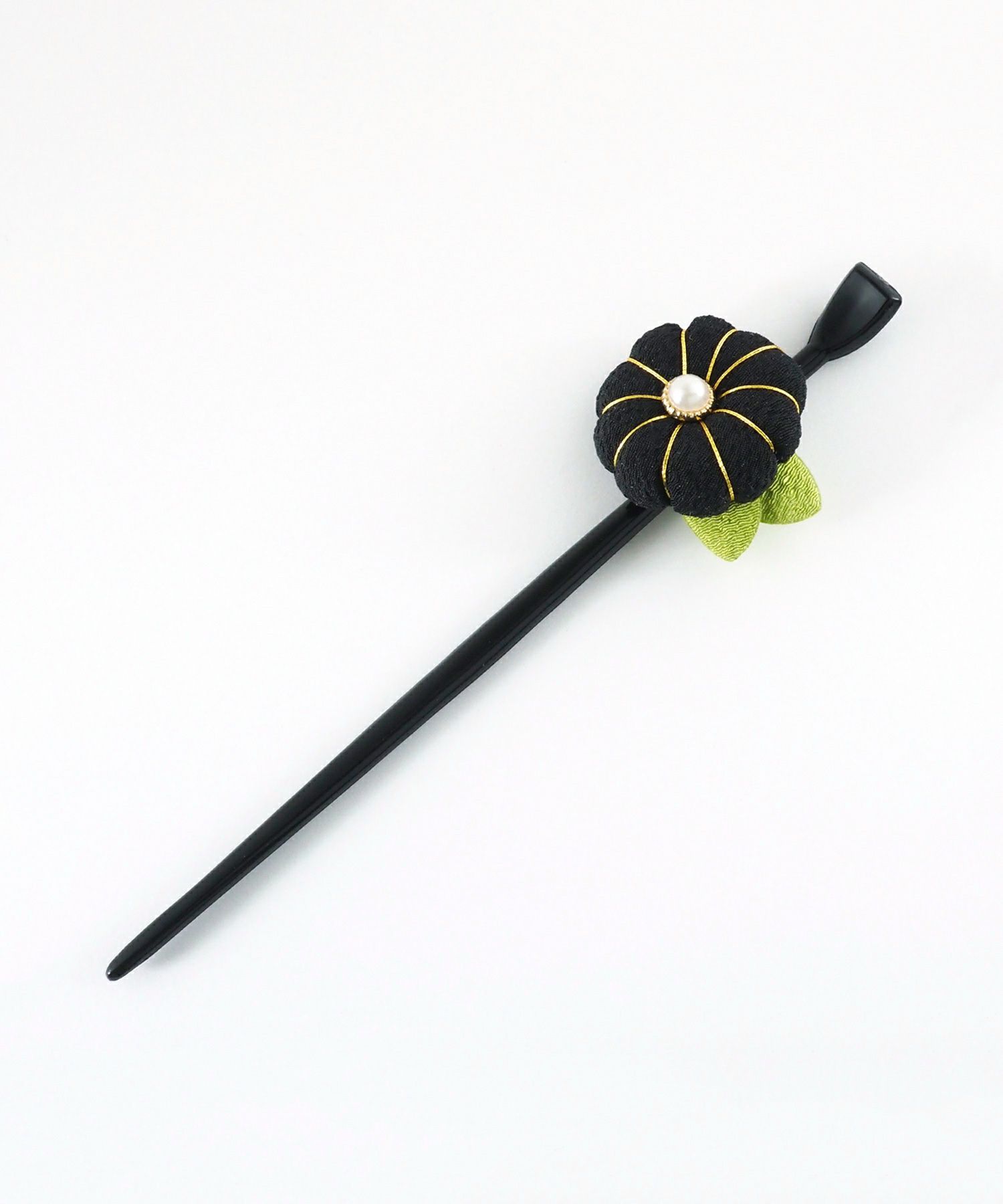 ちりめん花かんざし