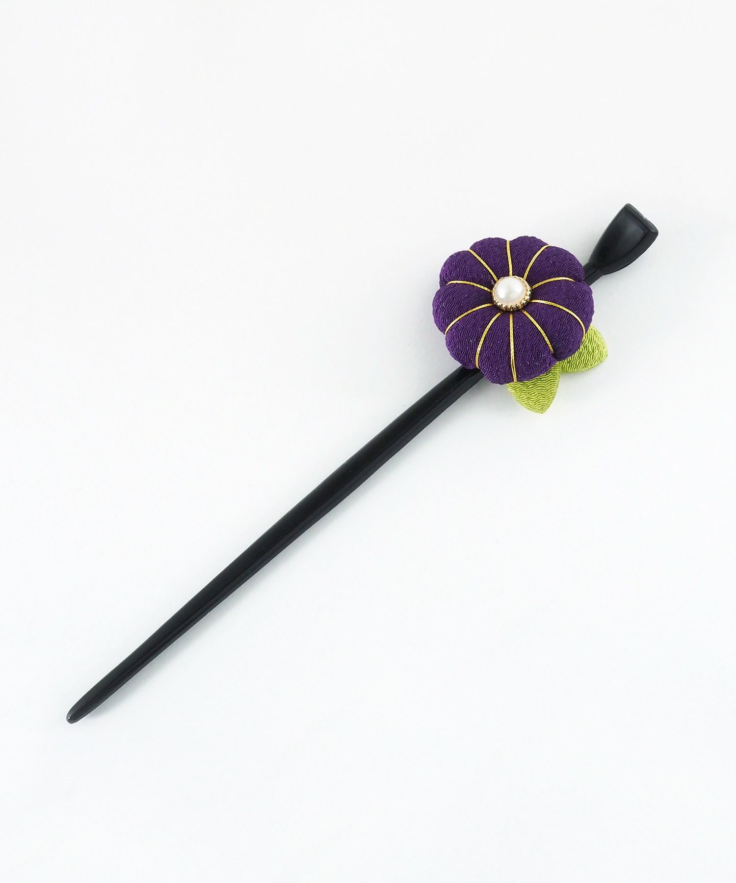 ちりめん花かんざし