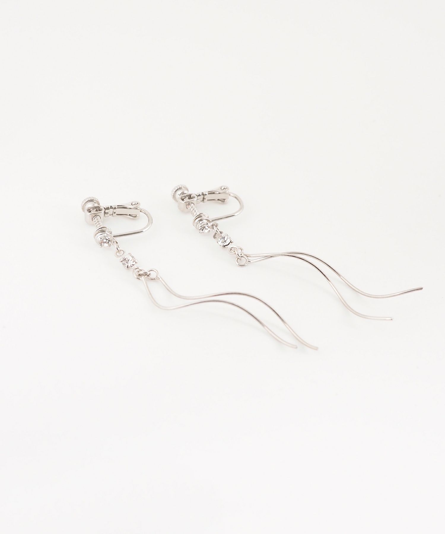 ダブルツイストラインイヤリング