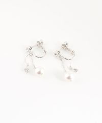 パールチェーンイヤリング