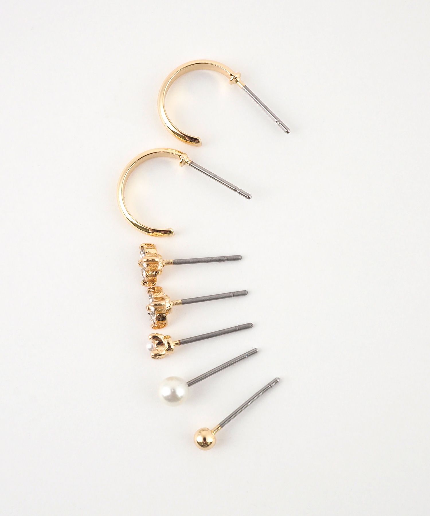 フープステンレスポストセットピアス