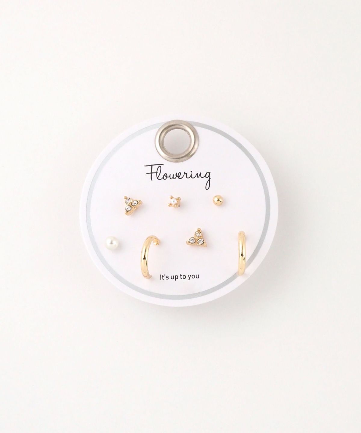 フープステンレスポストセットピアス