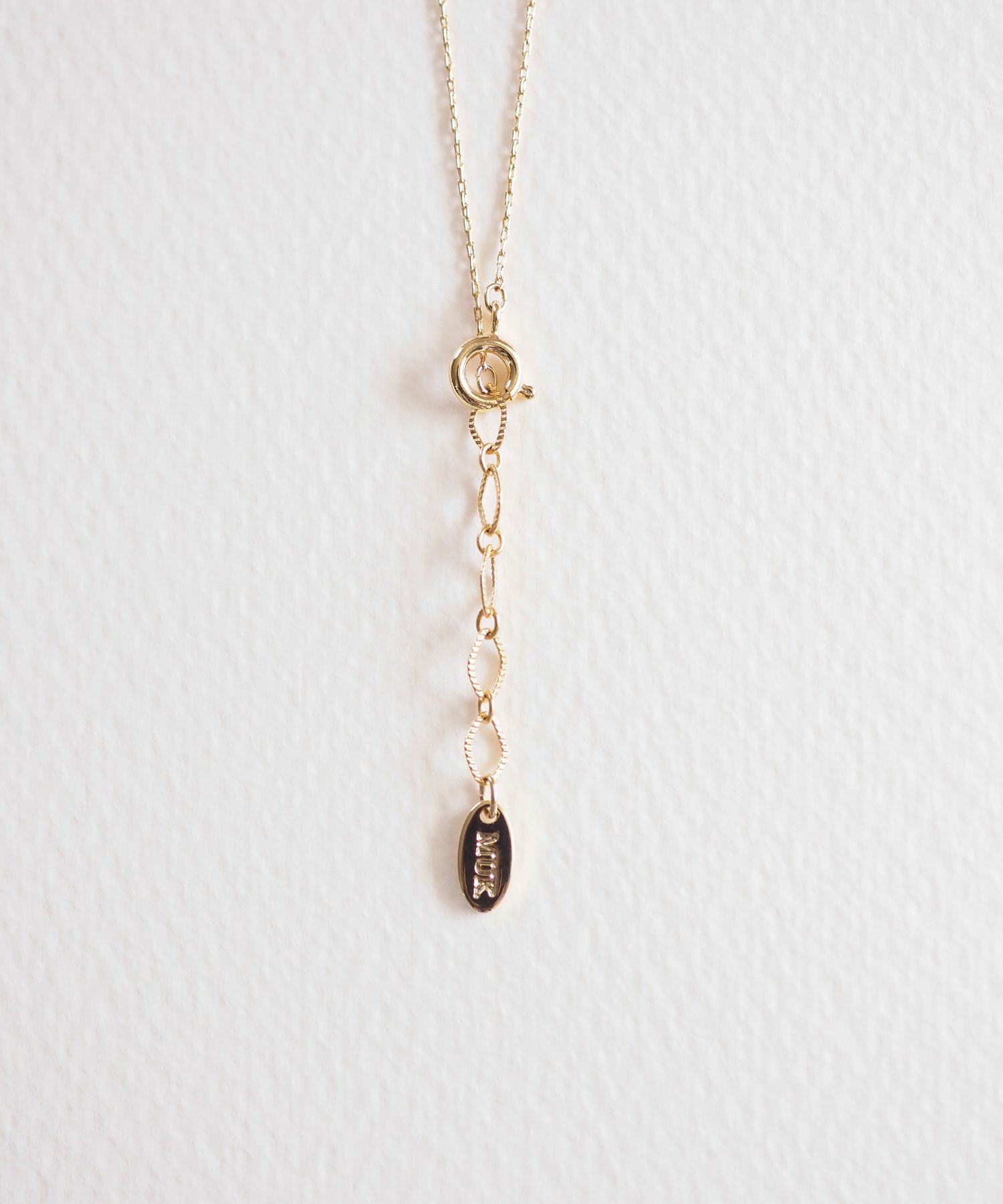 ナチュラルストーンオーバルネックレス【MUK Dreamy stone】