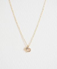 ナチュラルストーンガラスポイントネックレス【MUK Dreamy stone】