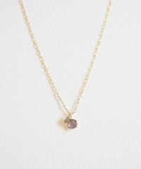 ナチュラルストーンガラスポイントネックレス【MUK Dreamy stone】