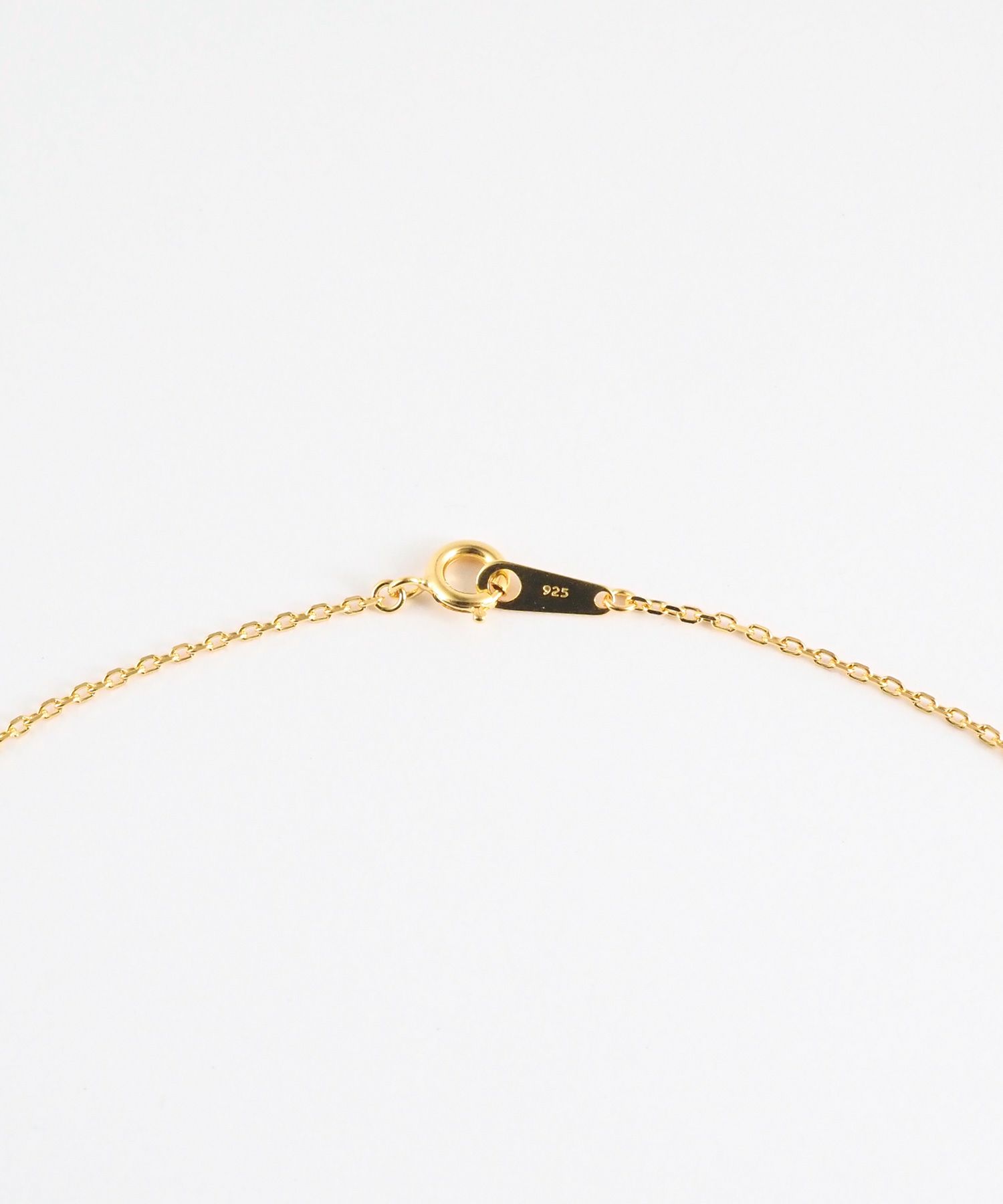 [SV925]オーバルクリスタルネックレス