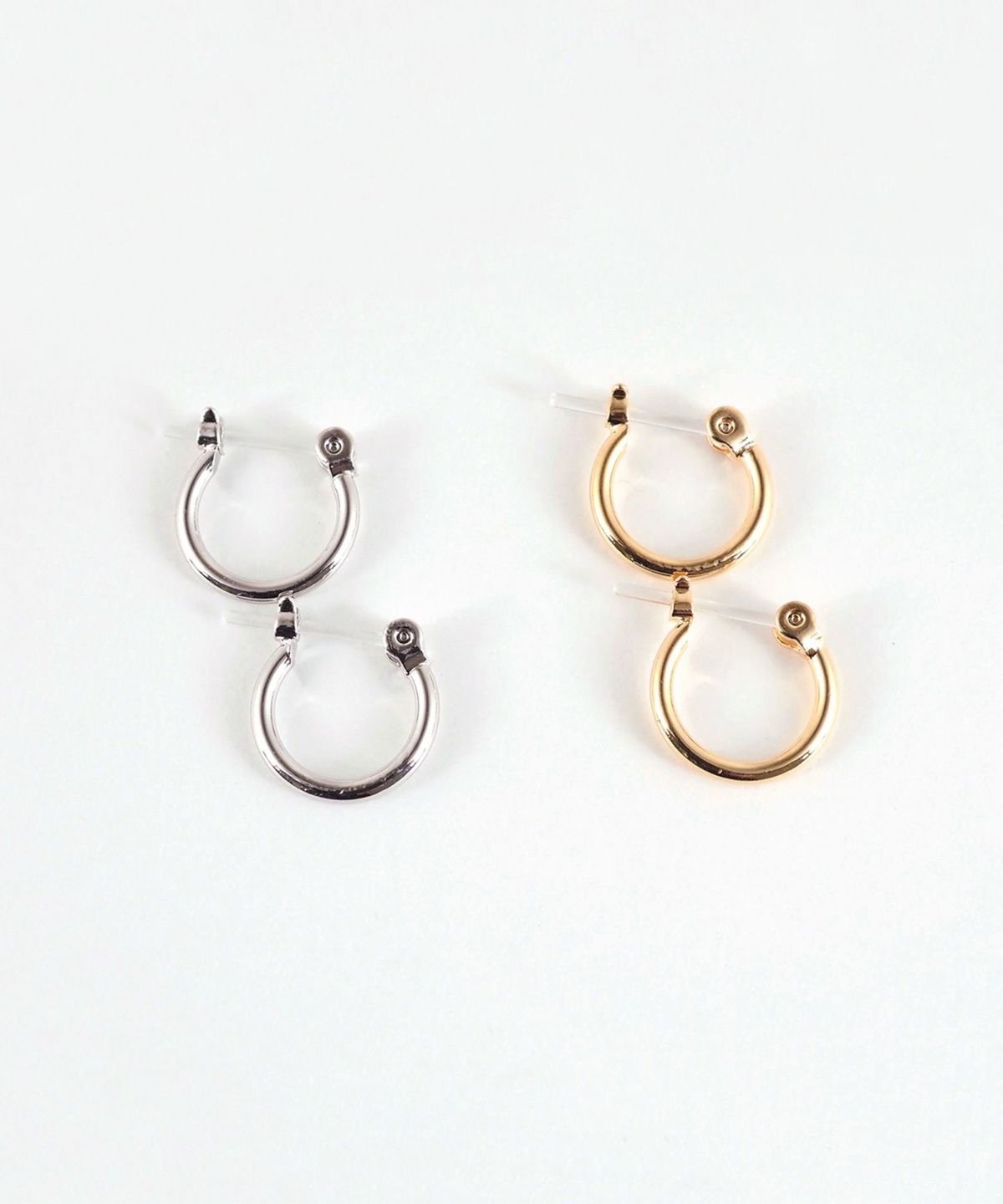 12mmフープ樹脂ポストピアス