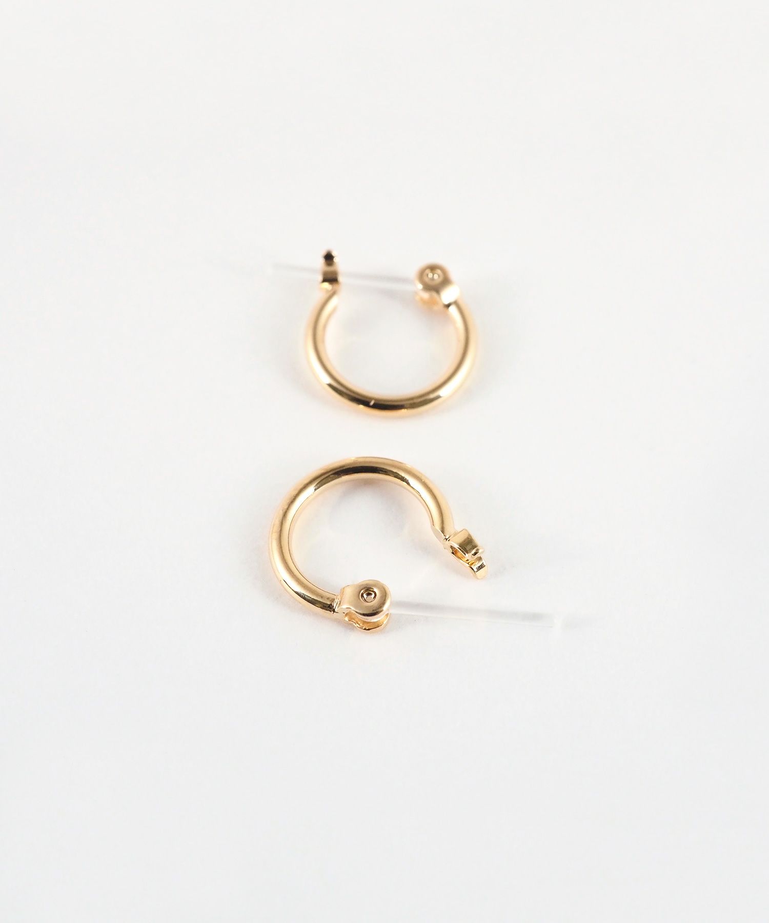 12mmフープ樹脂ポストピアス