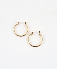 18mmフープ樹脂ポストピアス