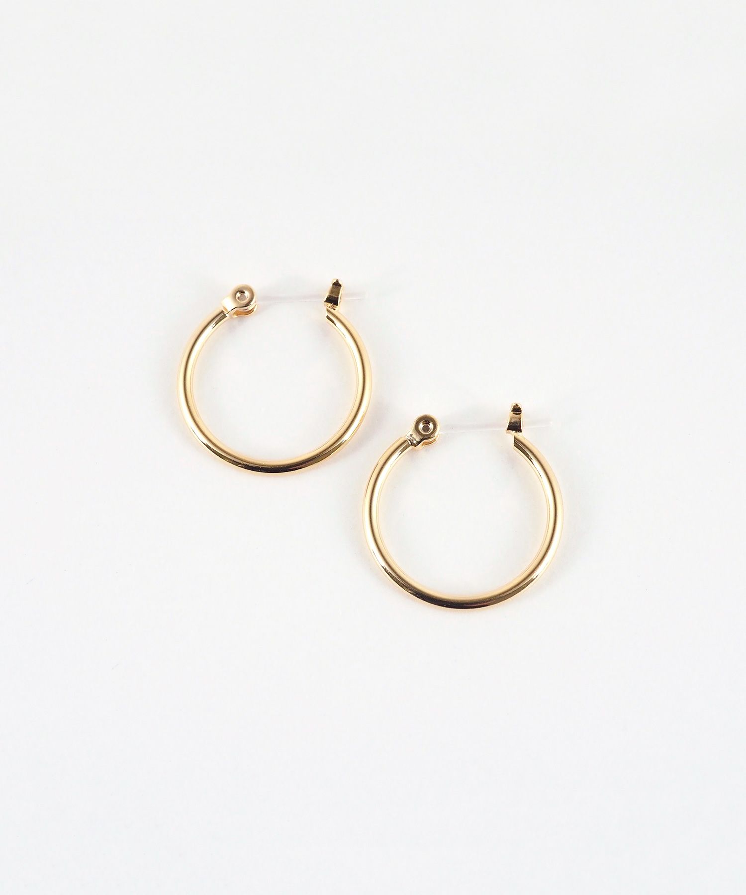 18mmフープ樹脂ポストピアス