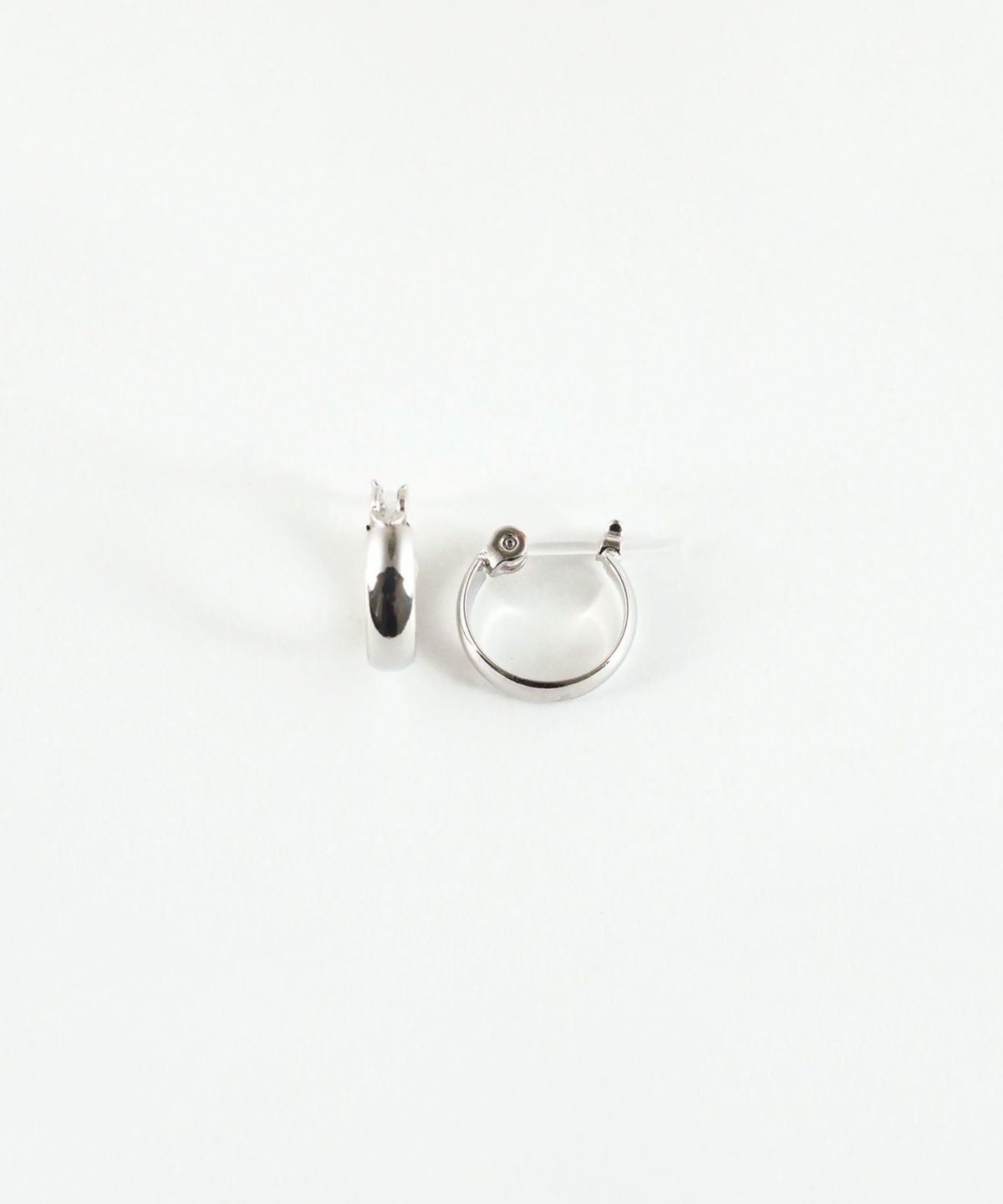 12mm甲丸フープ樹脂ポストピアス