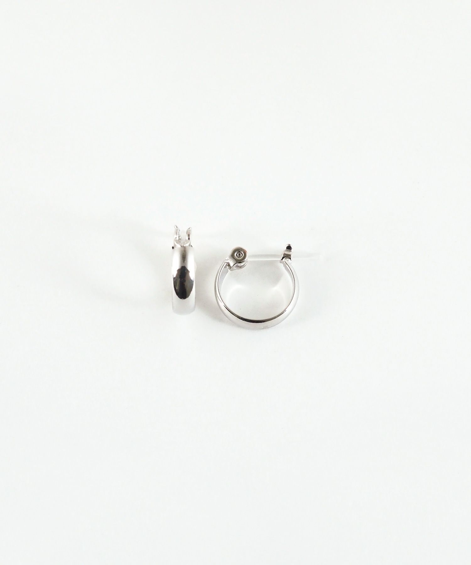 12mm甲丸フープ樹脂ポストピアス