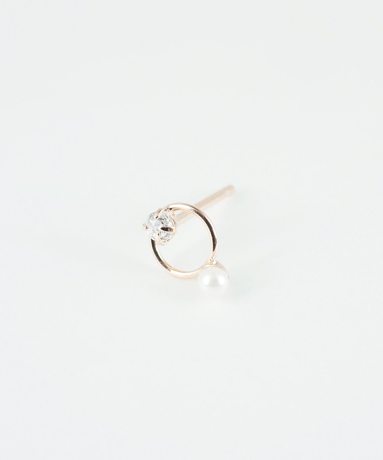 サークルラインミニピアス