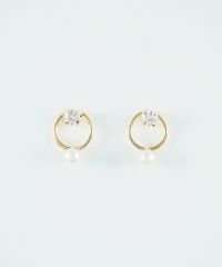 サークルラインミニピアス