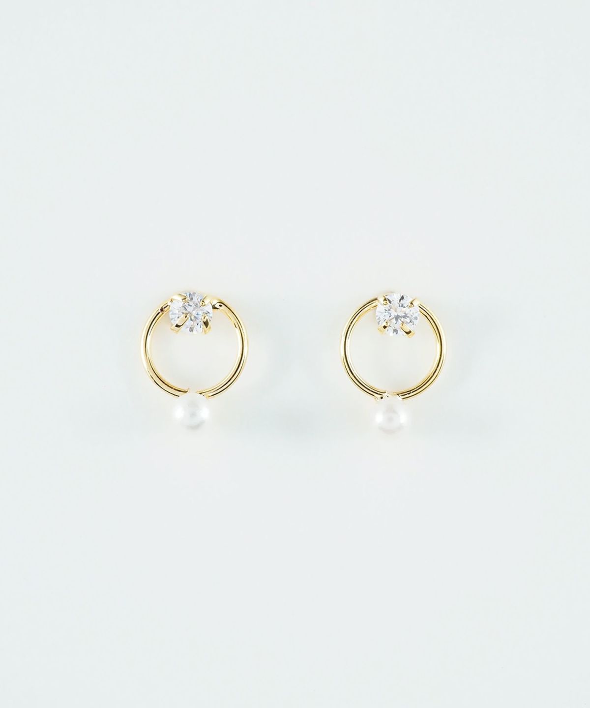 サークルラインミニピアス