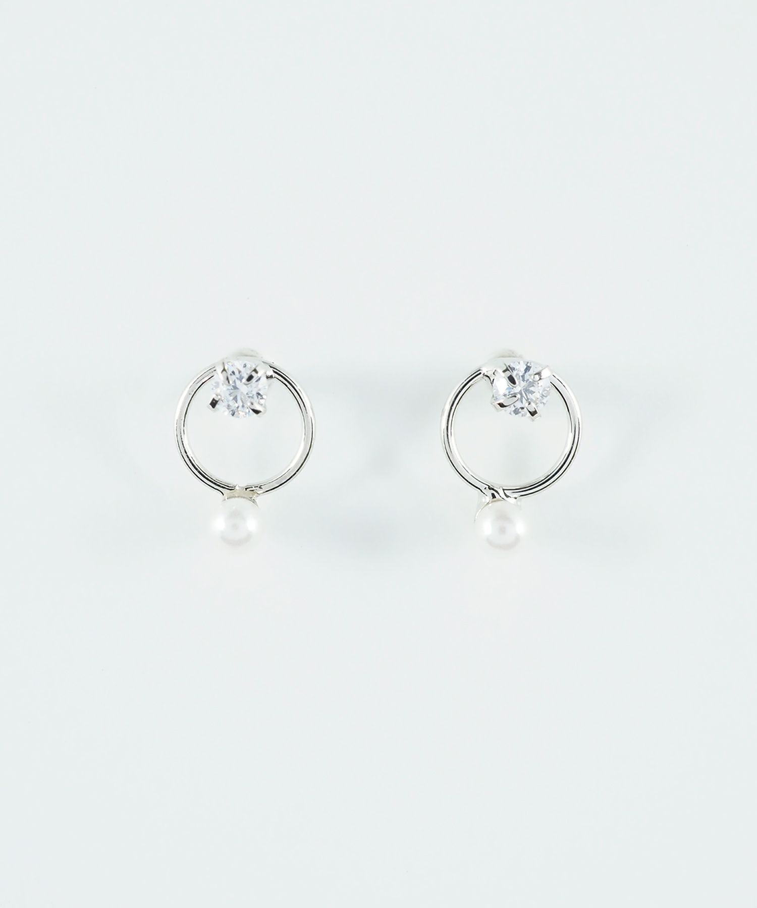 サークルラインミニピアス