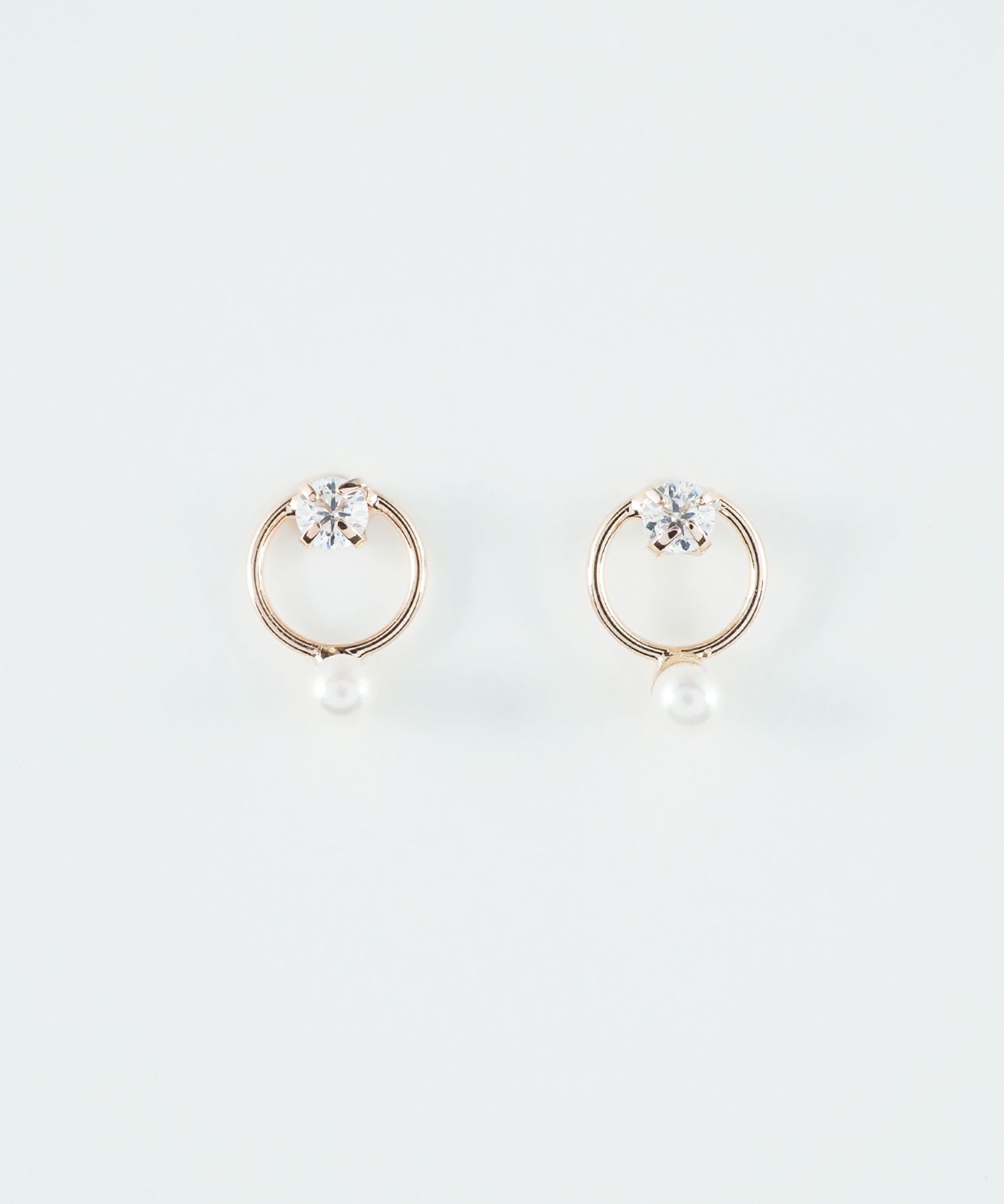 サークルラインミニピアス