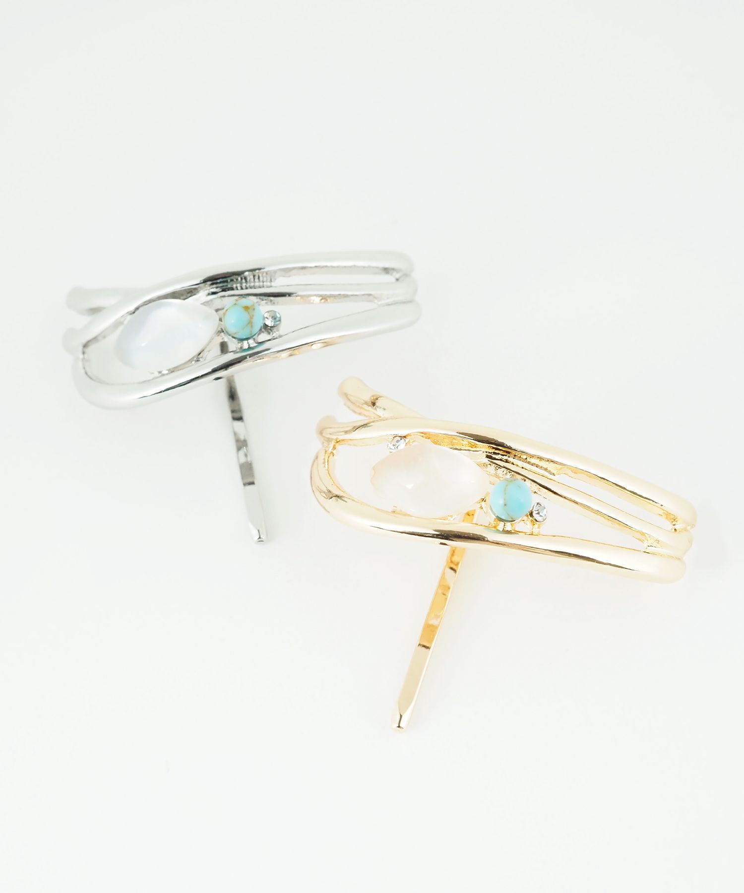 ニュアンスラインターコイズポニーフック