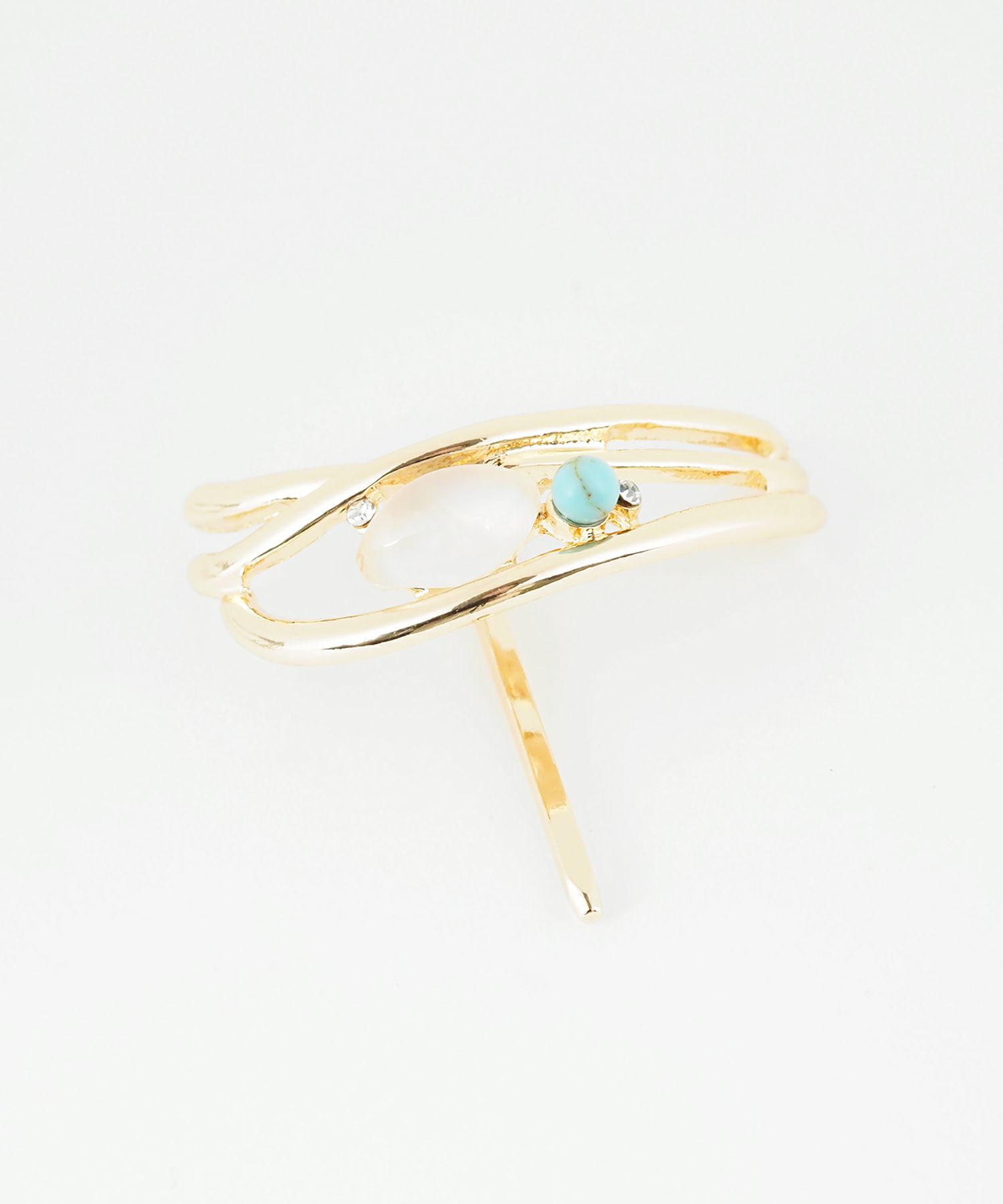 ニュアンスラインターコイズポニーフック