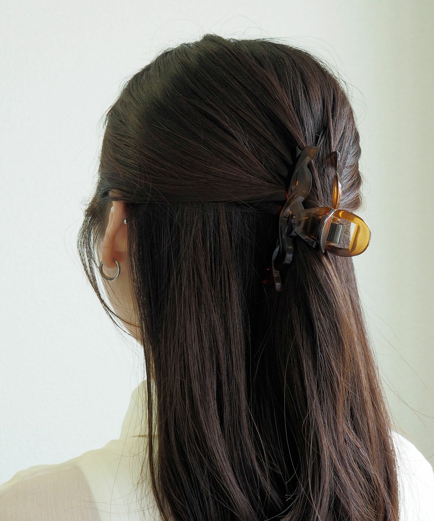 メタルフリーツイストバンスクリップ