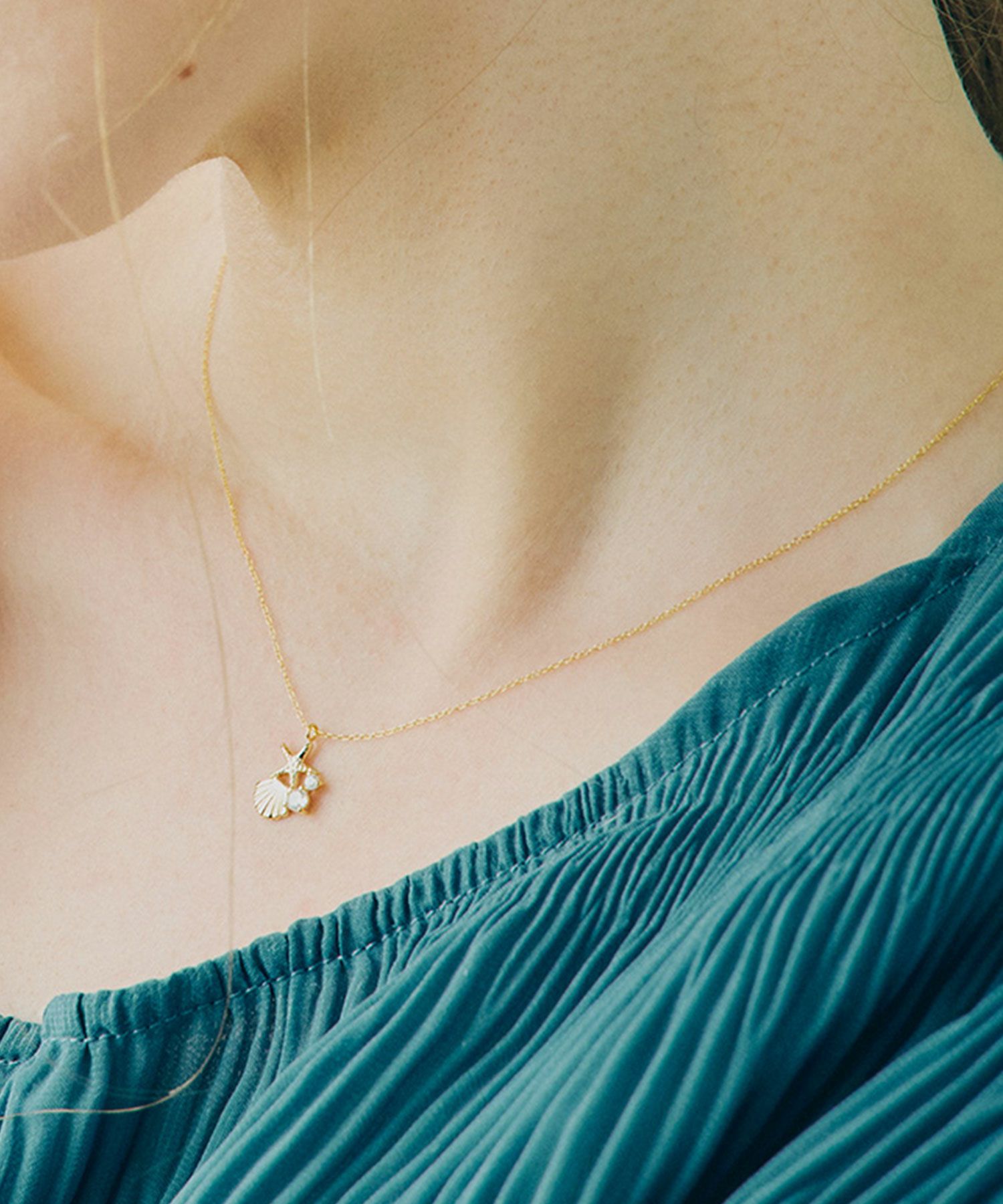 マリンモチーフネックレス【MUK shady sophy】