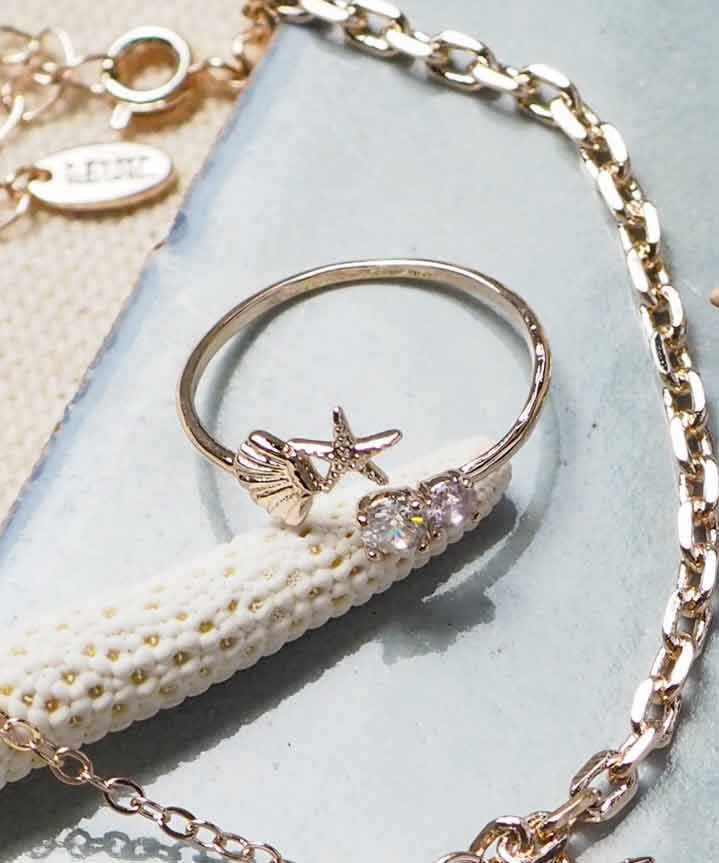 マリンモチーフリング【MUK shady sophy】