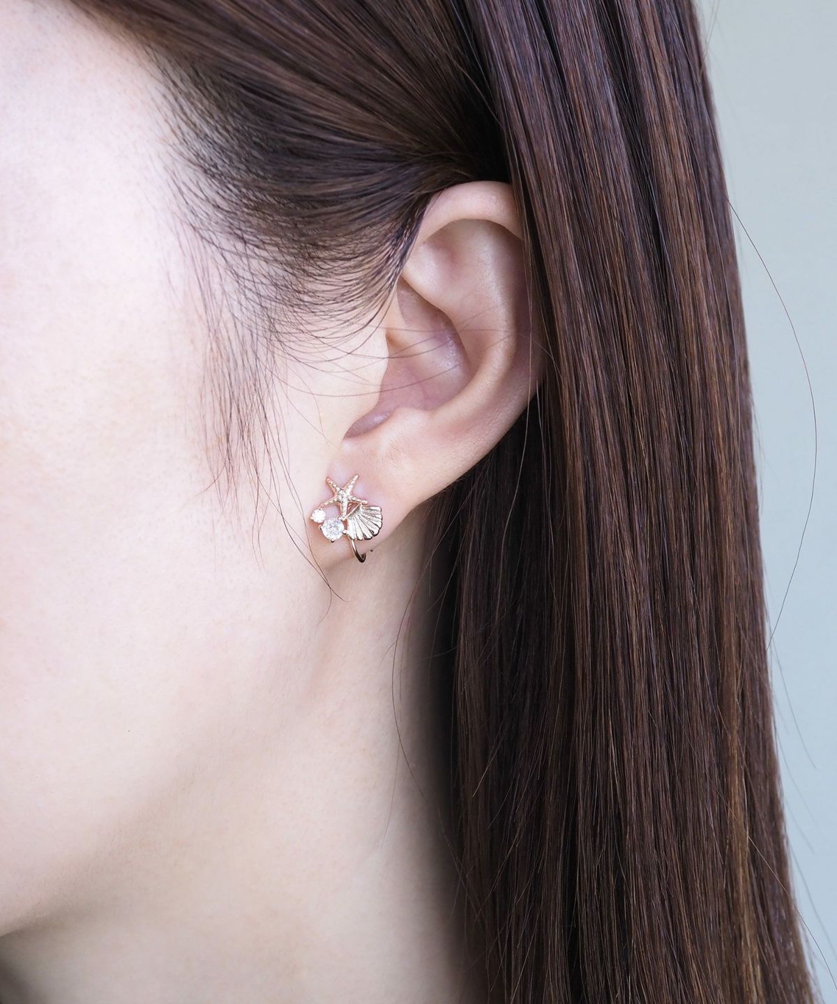 マリンモチーフイヤリング【MUK shady sophy】