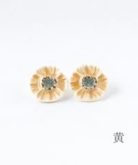 【予約商品】【メディア着用】美濃焼タイル優花ピアス【七窯社】