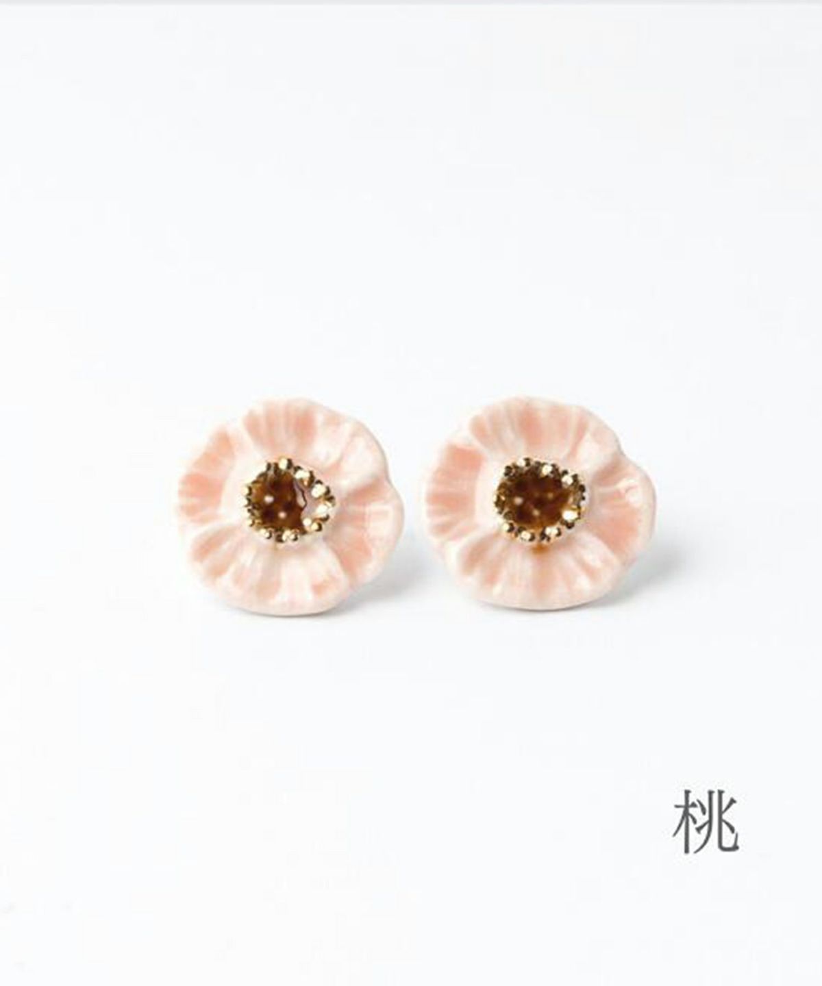 【予約商品】【メディア着用】美濃焼タイル優花イヤリング【七窯社】