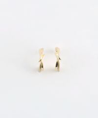 スライドラインフープセラミックポストピアス