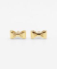 プチリボンセラミックポストピアス