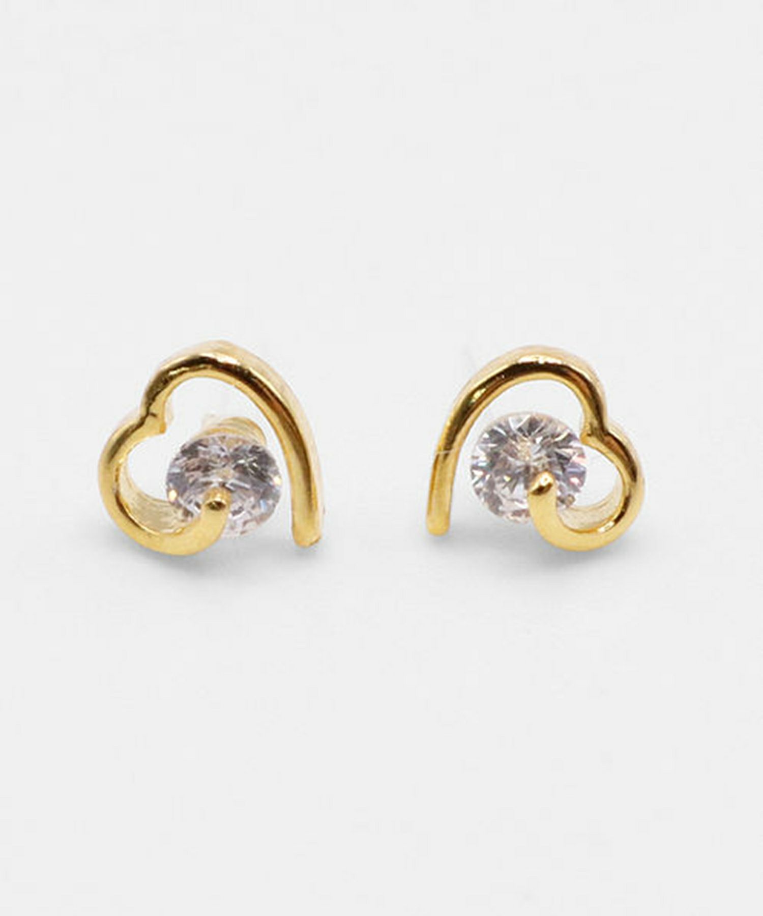 ソフトハートセラミックポストピアス