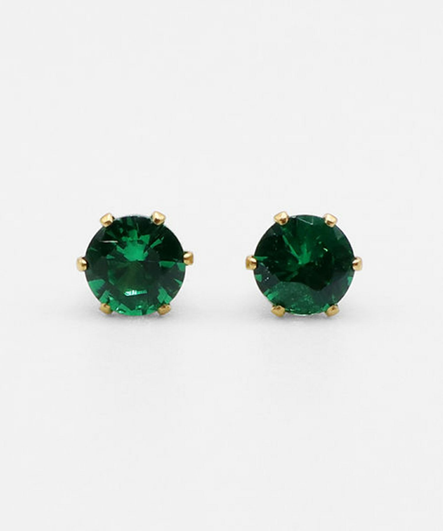 ワングレインキュービックステンレスピアス